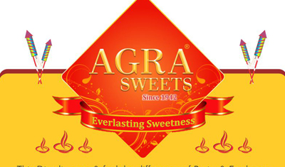 Graphic design project: agra sweets