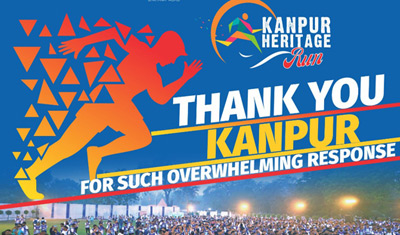 Graphic design project: kanpur heritage run